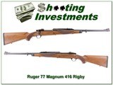 Ruger 77 Magnum Safari in 416 Rigby as new! - 1 of 4