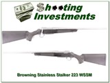 Browning A-bolt II Stainless Stalker in 223 WSSM - 1 of 4