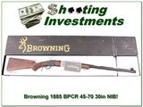 Browning 1885 45-70 BPCR 30in, case colored NIB - 1 of 4