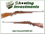 Sako Finnwolf harder to find 243 to collector! - 1 of 4