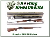 Browning BAR 22 unfired in box! - 1 of 4