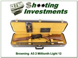 Browning A5 Light 12 Belgium 2 Millionth XX Wood! - 1 of 4