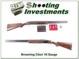 Browning Citori 16 Gauge 28in Invector Plus as new - 1 of 4