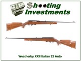 Weatherby XXII 22 Semi-auto Italian Exc Cond - 1 of 4