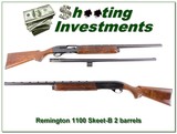 Remington 1100 Skeet B 12 Ga 2 barrels Nice! - 1 of 4