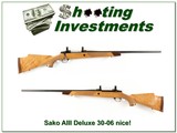 Sako AIII Deluxe 30-06 Blond Wood! - 1 of 4