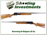 Browning A5 64 Belgim 20 Gauge VR looks unfired! - 1 of 4