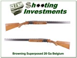 Browning Superposed 62 Belgium Blond 20 Gauge! - 1 of 4