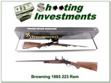 Browning 1885 Low Wall 223 Rem in box! - 1 of 4