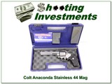 Colt Anaconda Stainless 44 Mag in box - 1 of 4
