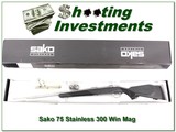 Sako 75 Stainless 300 Winchester Magnum 26in! - 1 of 3