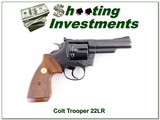 Colt Trooper in hard to find 22LR 4in blued - 1 of 4