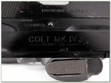 Colt Mark IV 80 Officers Lightweight 45 ACP - 4 of 4