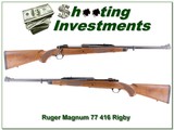 Ruger 77 Magnum Safari in 416 Rigby Exc Cond! - 1 of 4