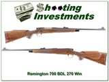 Remington 700 BDL 270 Winchester - 1 of 4