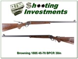 Browning 1885 45-70 BPCR 30in, case colored - 1 of 4