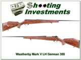 Weatherby Mark V Deluxe Left Handed German! - 1 of 4