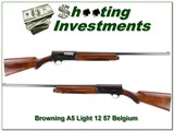 Browning A5 Light 12 57 Belgium 28in Mod - 1 of 4