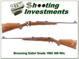 Browning Safari Grade 1965 308 Winchester! - 1 of 4