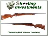 Weatherby Mark V Deluxe in 7mm Weatherby Magnum - 1 of 4