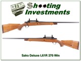 Sako L61R Deluxe in 270 Winchester - 1 of 4