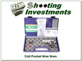 Colt Pocket Nine Series 90 Stainless 9mm NIC - 1 of 4
