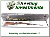 Browning 1885 Traditional Hunter Low Wall 45 Colt! - 1 of 4