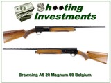 Browning A5 20 Magnum 69 Belgium 26in IC Vent Rib! - 1 of 4