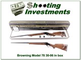 Browning Model 78 30-06 Heavy Barrel in original box - 1 of 4