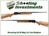 Browning A5 20 Magnum first year 67 Belgium VR - 1 of 4