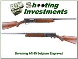 Browning A5 Light 12 59 Belgium Engraved! - 1 of 4