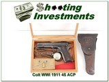 Colt 1911 WWI made in 1918 with accessories - 1 of 4