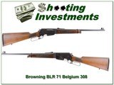 Browning BLR 71 Belgium 308 Collector! - 1 of 4