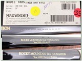 Browning 1885 Rocky Mount Elk Foundation 7mm NIB - 4 of 4