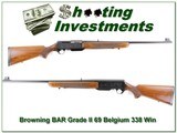 Browning BAR Grade II 69 Belgium 338 Win Magnum - 1 of 4