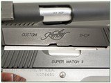 Kimber Super Match Custom Shop 45 ACP as new in case - 4 of 4