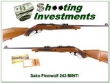 Sako VL63 Finnwolf 243 Win MINT likely unfired! - 1 of 4