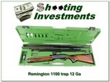 Remington 1100 Trap 12 Ga in case with 3 barrels - 1 of 4