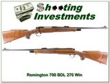 Remington 700 BDL 270 Winchester - 1 of 4