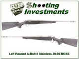 Browning A-bolt II LH Staonless Stalker 30-06 w BOSS! - 1 of 4