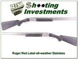 Ruger Red Label All-weather Stainless 12 Gauge! - 1 of 4