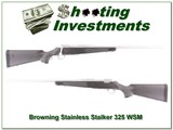 Browning A-bolt Stainless Stalker 325 WSM - 1 of 4