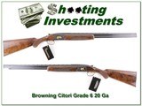 Browning Citori Grade 6 20 Ga 28in XX Wood unfired! - 1 of 4