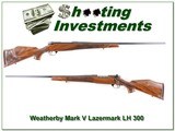 Weatherby Mark V Lazermark RARE 26in LH 300 - 1 of 4