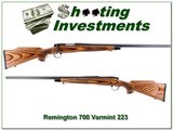 Remington 700 Laminated Varmint 223 Rem - 1 of 4