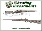 Kimber 84M Pro Varmint 223 ANIB - 1 of 4