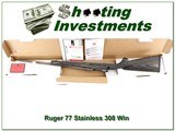 Ruger 77 Hawkeye Stainless Laminate 308 Win in box - 1 of 4