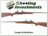 Cooper Model 52 walnut in hard to find 25-06 - 1 of 4