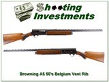 Browning A5 55 Belgium 12 Gauge Vent Rib - 1 of 4