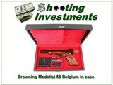 Browning Medalist 22 RARE first year 58 Belgium - 1 of 4
